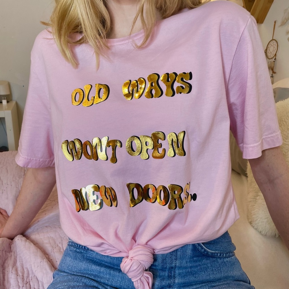 Pink Graphic Tee